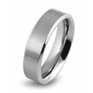 Matný titanový prsten BOCCIA® 0101-01