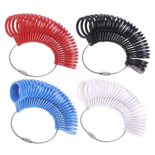 Měrné kroužky plastové, EU velikosti