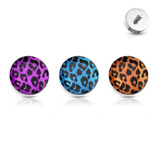 Microdermal - ozdobná část - vzor leopard
