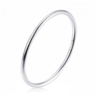 Minimalistický stříbrný prsten