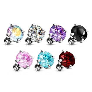 Náhradní kamínek k labretě, průměr 3 mm