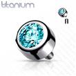 náhradní kamínek titan k labretě