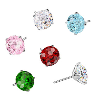 Náhradní kamínek k PUSH IN piercingu TITAN