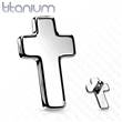 Náhradní křížek k labretě titan