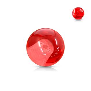 Náhradní kulička 1,2 mm, průměr 3 mm, barva červená