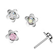 kamínek s PUSH IN piercingu