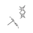 Ozdobná část k PUSH IN piercingu - rozměry  