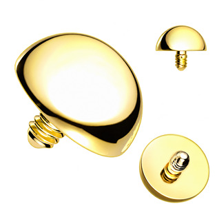 Náhradní půlkulička TITAN, závit 1,2 mm, rozměr 4 mm