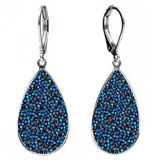 Náušnice Crystals from Swarovski® BERMUDA BLUE