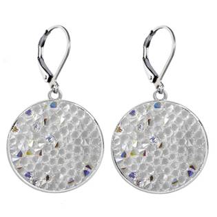 Náušnice s krystaly Crystals from Swarovski® CRYSTAL AB