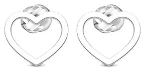 Náušnice srdce