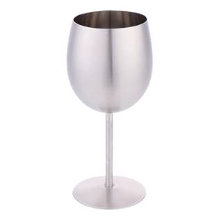 Nerezový pohár na víno - sklenice 300 ml