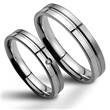 Snubní ocelové prsteny NSS1022