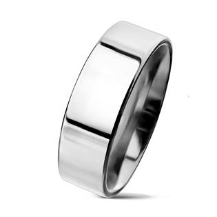 NSS3004 Pánský prsten chirurgická ocel, šíře 6 mm