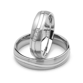 NSS3011 Pánský snubní prsten ocel