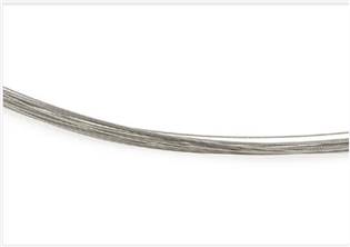 Ocelové lanko na krk BOCCIA®0859-0245, délka 45 cm