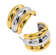 Ocelové náušnice na puzetu 