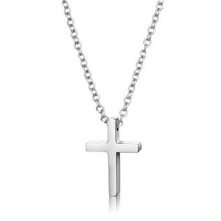Ocelový náhrdelník - řetízek s přívěškem křížek