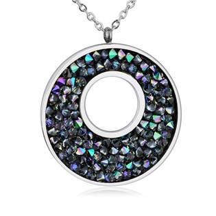 Ocelový náhrdelník s krystaly Crystals from Swarovski®, PARADISE SHINE