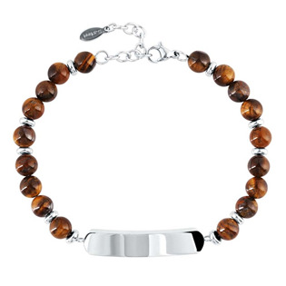 Ocelový náramek tygří oko