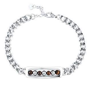 Ocelový náramek tygří oko