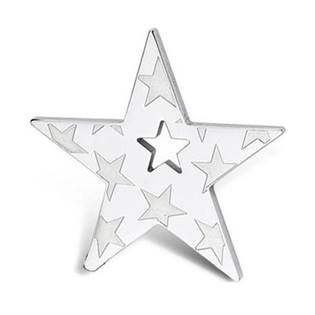 Ocelový přívěšek - destička hvězda