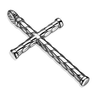 Ocelový přívěšek - kříž