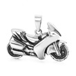 Ocelový přívěšek motorka silniční