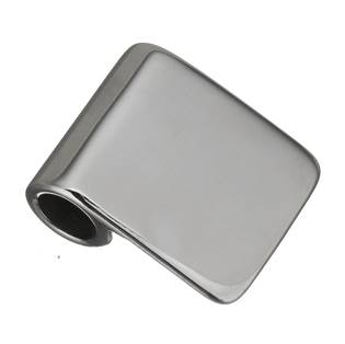 Ocelový přívěšek destička s otvorem