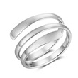 Ocelový prsten s možností rytiny