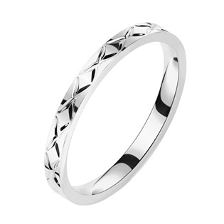 Ocelový prsten, šíře 2,5 mm