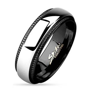 OPR0005 Pánský ocelový snubní prsten