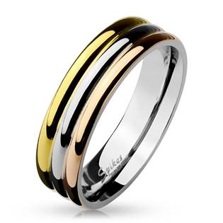 OPR0012 Dámský ocelový snubní prsten