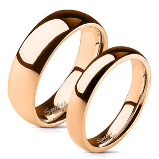 OPR0016 Ocelové snubní prsteny - pár