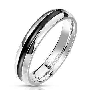 OPR0113 Dámský snubní ocelový prsten