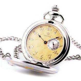 Otevírací kapesní hodinky - cibule