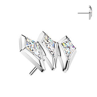 Ozdobná část k PUSH IN piercingu TITAN