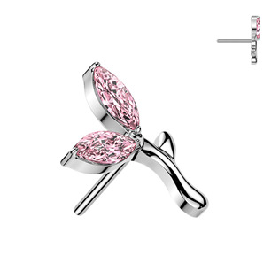 Ozdobná část k PUSH IN piercingu TITAN