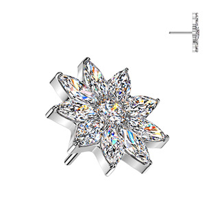 Ozdobná část k PUSH IN piercingu TITAN