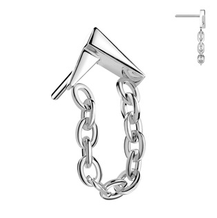 Ozdobná část k PUSH IN piercingu TITAN