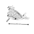 PUSH IN piercing náhradní ozdobná část rozměry