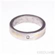 Snubní ocelový prsten damasteel (9)