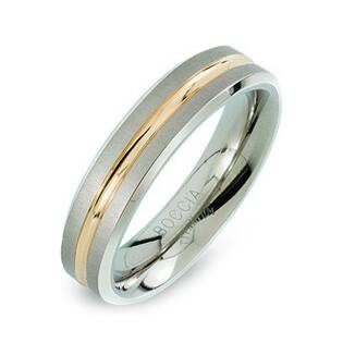 Pánský titanový snubní prsten BOCCIA® 0144-02