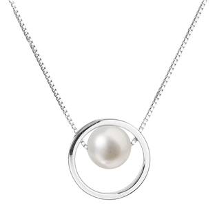 Perlový náhrdelník s říční perlou