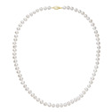 Perlový náhrdelník z říčních perel se zapínáním ze 14 kt. zlata