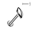 Piercing do brady labreta titan 