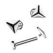 Piercing do brady labreta titan   