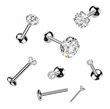 Push in piercing do brady / ucha titan MOSSANIT