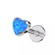 Piercing do brady labreta titan opál