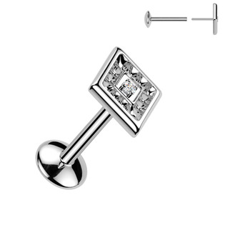 Piercing do brady - PUSH IN labreta TITAN